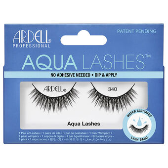 Faux cils Aqua Lashes adhésif à activer avec de l'eau 340