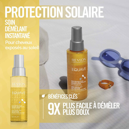 Soin d&eacute;m&ecirc;lant protection solaire Equave
