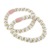 &Eacute;lastiques tiss&eacute;s sans m&eacute;tal dor&eacute; rose