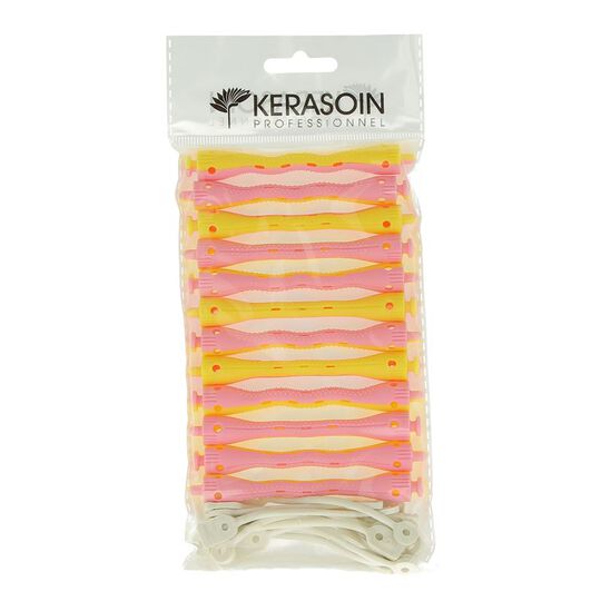 Lot de 12 bigoudis permanente longs ondulés