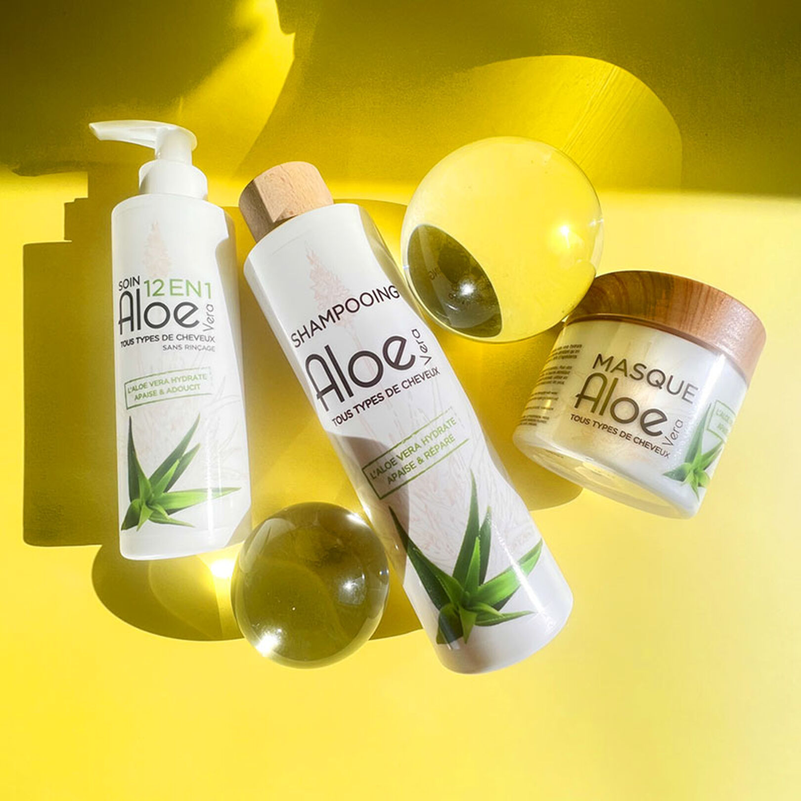 Soin Aloe Vera 12 en 1 sans rinage | laboutiqueducoiffeur.com