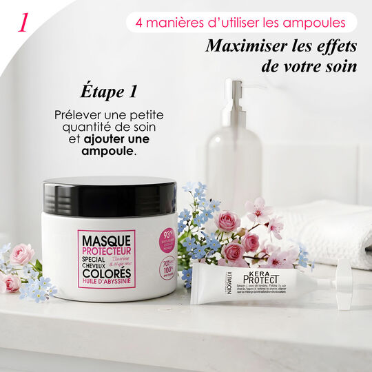 Ampoule de protection des cheveux Keraprotect 5 unidoses 10ml