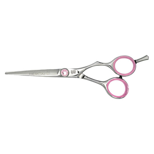 Ciseaux de coupe diamant rose 5.5