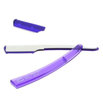 Rasoir manche métal R1M violet