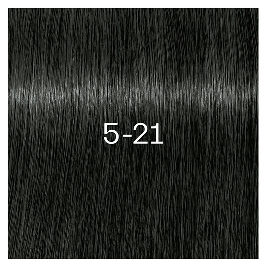 Coloration Igora Zero Amm 5-21 ch&acirc;tain clair iris&eacute; cendr&eacute;