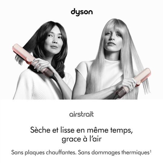 Lisseur séchant Airstrait rose ceramique