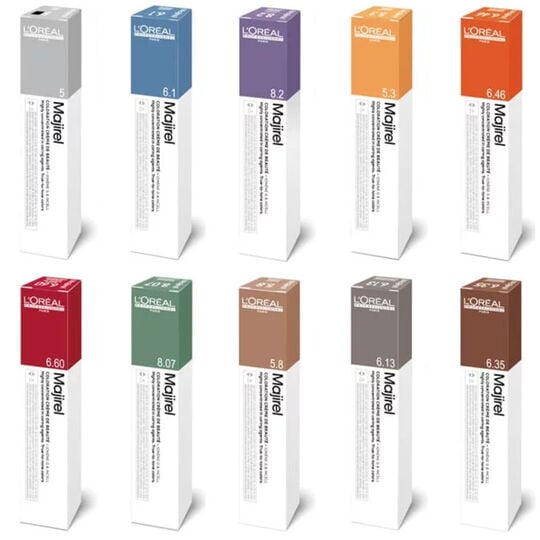 Coloration permanente Majirel Majicontrast rouge