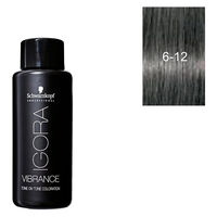 Coloration demi-permanente Igora Vibrance 6-12