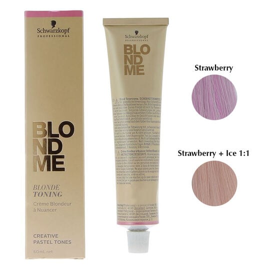 Cr&egrave;me blondeur &agrave; nuancer Blondme fraise