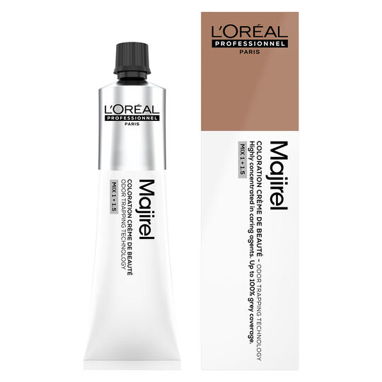 Coloration crème de beauté Majirel 6.8 blond foncé mocca