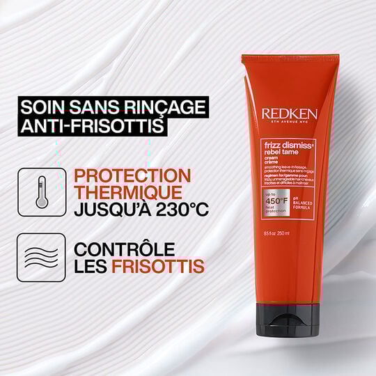 Le rituel Frizz Dismiss pour cheveux rebelles et indisciplinés