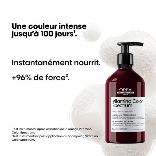 Shampooing fixateur de couleur Vitamino Color Spectrum 500 ml