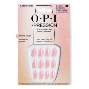 Faux ongles xpress/on glaze for daze