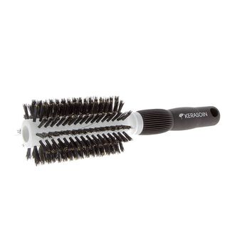 Brosse céramique ronde sanglier professionnelle 25mm