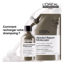 Shampooing réparateur Absolut Repair Molecular recharge 500ml