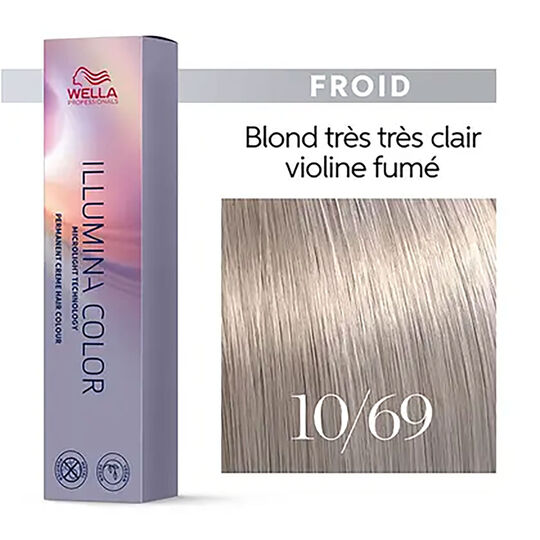 Illumina color 10/69 blond tr&egrave;s tr&egrave;s clair chocolat fum&eacute;