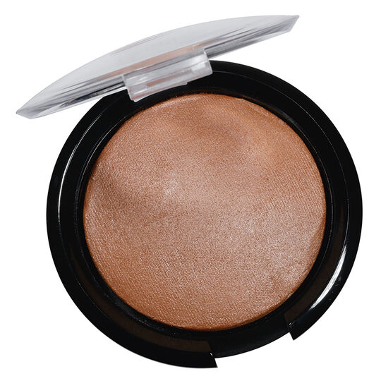 Poudre lumière irisée abricot