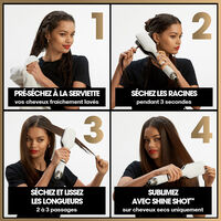 Lisseur s&eacute;chant Duet Style noir