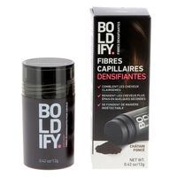 Fibres densifiantes pour cheveux châtain foncé,  Fibres densifiantes pour cheveux châtain foncé