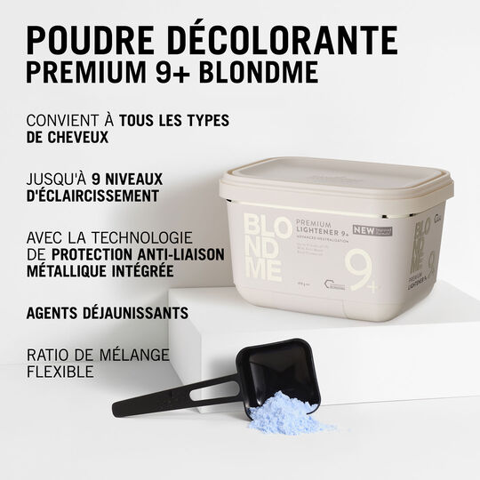 Poudre compacte d&eacute;colorante PPL9+ Blondme 450gr