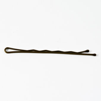 Pince guiche ondulée 7cm Bronze