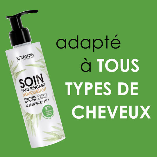 Soin sans rin&ccedil;age nourrissant 12 en 1 Gamme Nature