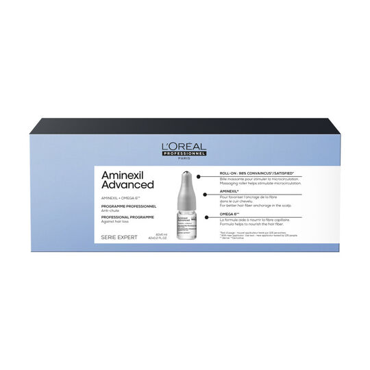 Traitement anti-chute Aminexil 42 ampoules de 6ml