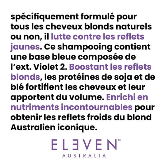 Shampooing pour cheveux blonds Keep My Colour 300 ml