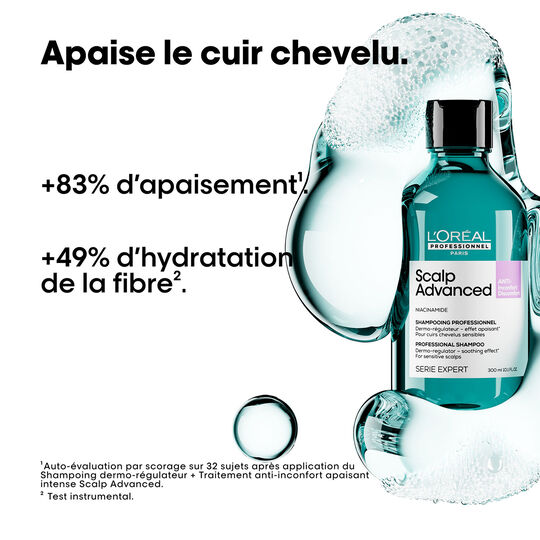 Shampooing dermo-r&eacute;gulateur anti-inconfort Scalp Advanced 300ml