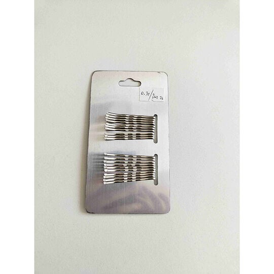 Pince croco noire 5.5cm