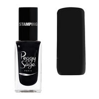 Vernis à ongles stamping Peggy sage noir