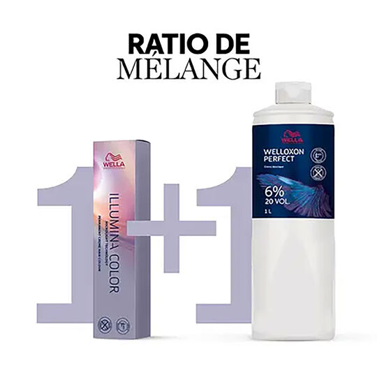 Illumina color 5/81 châtain clair perlé cendré