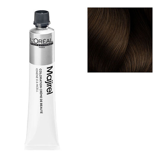 Coloration permanente Majirel 6.23 blond fonc&eacute; iris&eacute; dor&eacute;