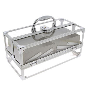 Vanity transparent avec tiroirs,  Vanity transparent avec tiroirs