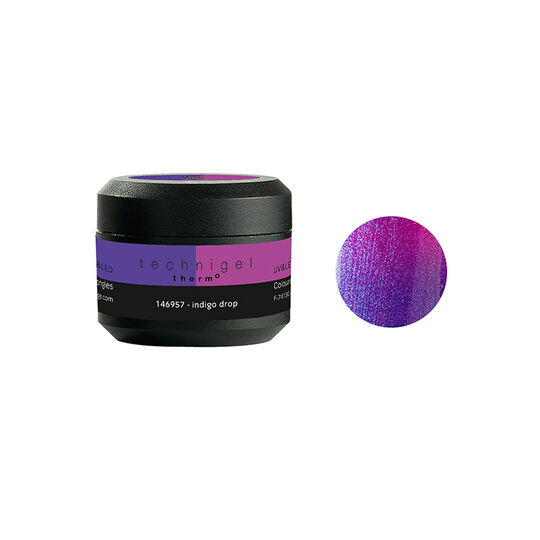 Gel de couleur UV & LED thermo Magic Style indigo