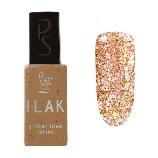Vernis semi-permanent I-LAK glitter love