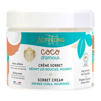 Crème sorbet cheveux secs et texturés Coco d'amour