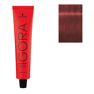 Coloration permanente Igora Royal 6-88 blond foncé rouge extra,  Coloration permanente Igora Royal 6-88 blond foncé rouge extra