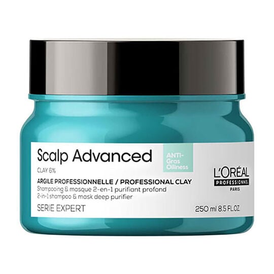 Argile 2-en-1 purifiante anti-gras Scalp Advanced 250ml,  Argile 2-en-1 purifiante anti-gras Scalp Advanced 250ml