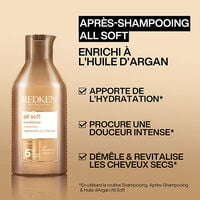 Le rituel hydratant cheveux secs et r&ecirc;ches All Soft