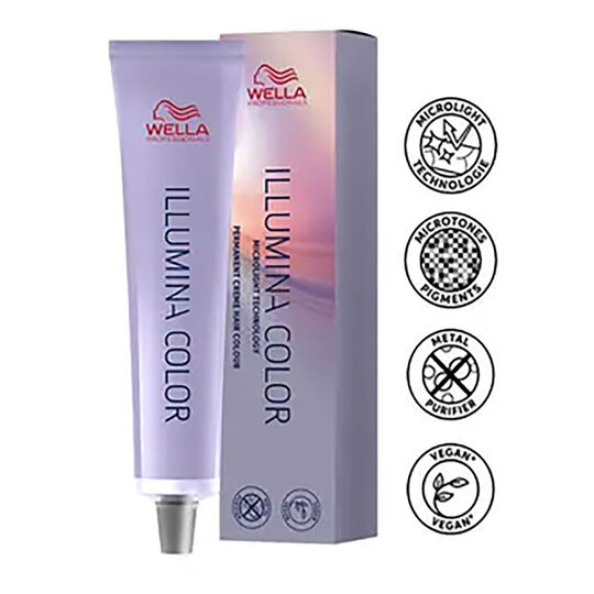 Illumina color 5/81 châtain clair perlé cendré