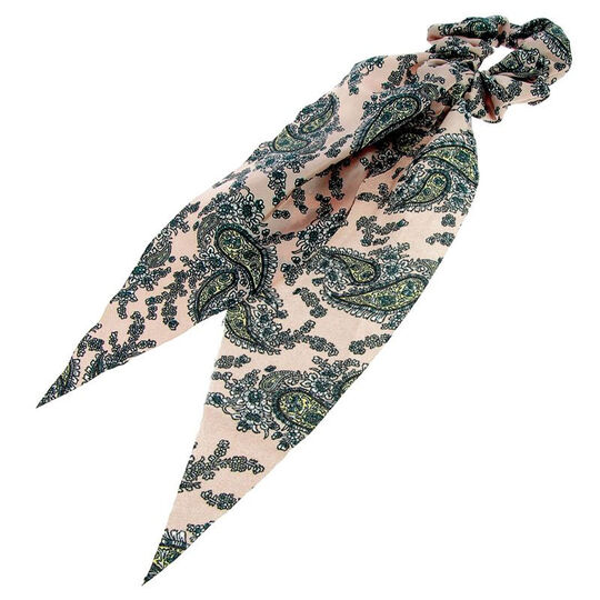 Chouchou foulard bandana vieux rose