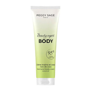 Cr&egrave;me mains et corps noix de coco Beauty Expert Body