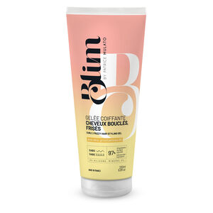 Gelée coiffante cheveux bouclés frisés Blim