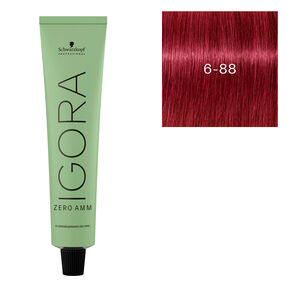 Coloration Igora Zero Amm 6-88 blond fonc&eacute; rouge extra
