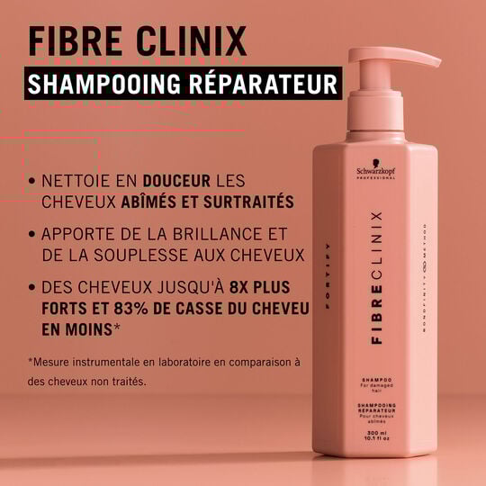 Shampooing r&eacute;parateur Fibre Clinix