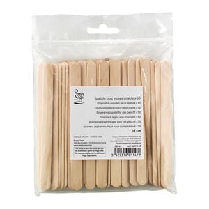 Spatule bois visage jetables lot de 50
