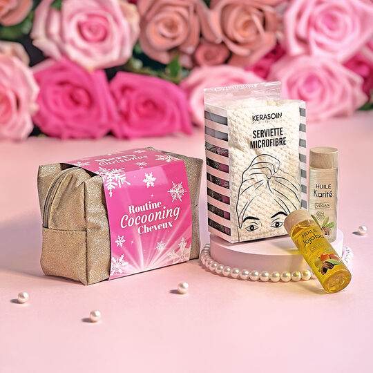 Trousse Routine cocooning cheveux,  Trousse Routine cocooning cheveux
