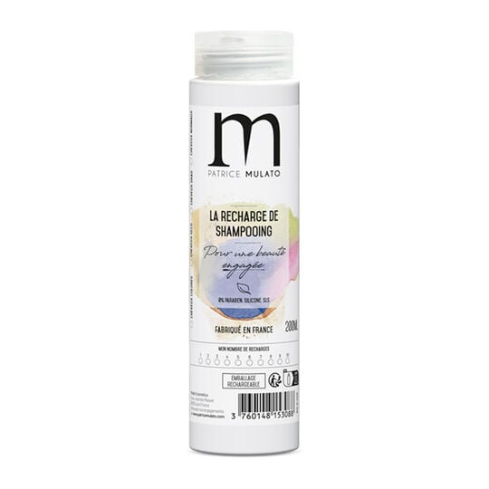 Flacon pour shampooing poudre &agrave; reconstituer