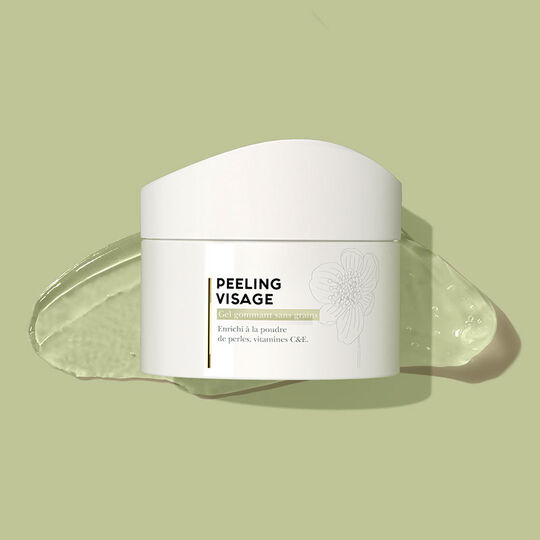 Peeling visage sans grain